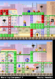 Thumbnail for a map of Mario Toy Company 1-2 for the GBA game Mario Vs. Donkey Kong.
