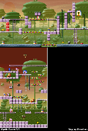 Thumbnail for a map of Mystic Forest 5-5 for the GBA game Mario Vs. Donkey Kong.