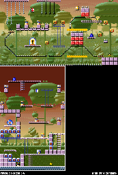 Thumbnail for a map of Mystic Forest 5-6 for the GBA game Mario Vs. Donkey Kong.