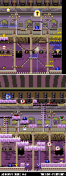 Thumbnail for a map of Spooky House 4-3 for the GBA game Mario Vs. Donkey Kong.