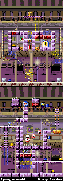 Thumbnail for a map of Spooky House 4-6 for the GBA game Mario Vs. Donkey Kong.