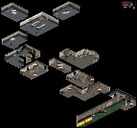 Thumbnail for a map of Part 1 Live From The Crime Scene for the GBA game Max Payne.
