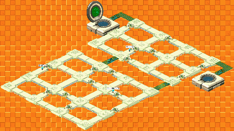 Thumbnail for a map of Detonator System Section 3 for the GBA game Mega Man: Battle Network 2.