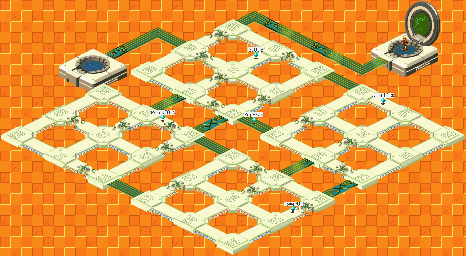 Thumbnail for a map of Detonator System Section 4 for the GBA game Mega Man: Battle Network 2.