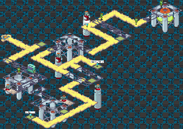 Thumbnail for a map of Gas Ventilation System Section 1 for the GBA game Mega Man: Battle Network 2.