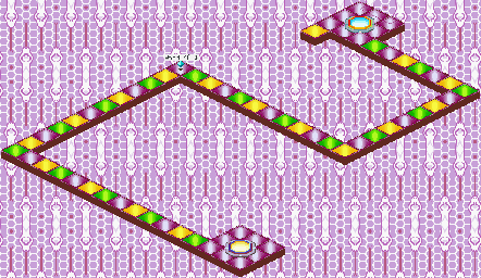 Thumbnail for a map of Million's Purse Lock System for the GBA game Mega Man: Battle Network 2.
