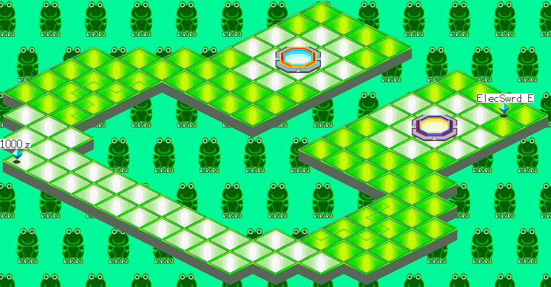 Thumbnail for a map of Ribbita's TV Relay Mobile System for the GBA game Mega Man: Battle Network 2.