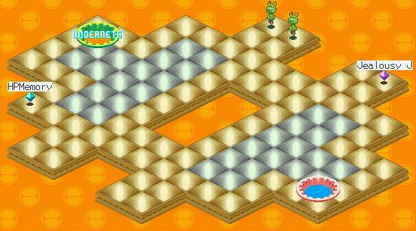 Thumbnail for a map of Editing Computer System for the GBA game Mega Man: Battle Network 3 - Blue / White.
