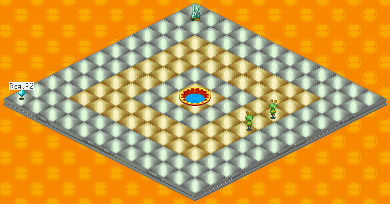 Thumbnail for a map of Hospital Bed System for the GBA game Mega Man: Battle Network 3 - Blue / White.