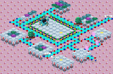 Thumbnail for a map of Hospital Network System Section 5 for the GBA game Mega Man: Battle Network 3 - Blue / White.
