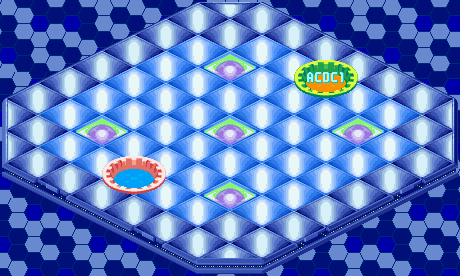 Thumbnail for a map of Lan's Computer System for the GBA game Mega Man: Battle Network 3 - Blue / White.