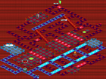 Thumbnail for a map of Undernet System Sector 5 for the GBA game Mega Man: Battle Network 3 - Blue / White.