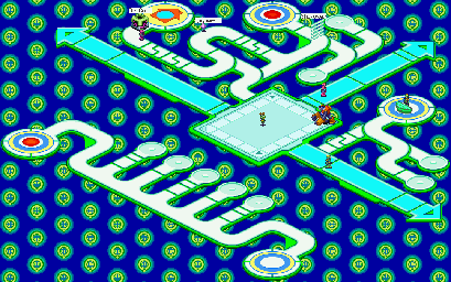 Thumbnail for a map of ACDC Internet System Sector 2 for the GBA game Mega Man: Battle Network 4 - Blue Moon / Red Sun.