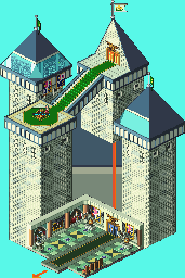 Thumbnail for a map of Castillo Park Castle for the GBA game Mega Man: Battle Network 4 - Blue Moon / Red Sun.