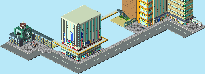 Thumbnail for a map of Elec Town for the GBA game Mega Man: Battle Network 4 - Blue Moon / Red Sun.