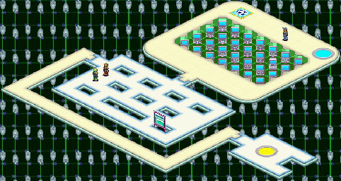 Thumbnail for a map of Jomon's Elec PC System for the GBA game Mega Man: Battle Network 4 - Blue Moon / Red Sun.