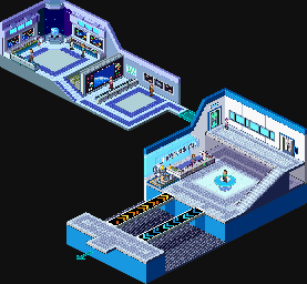 Thumbnail for a map of NAXA Observation Center for the GBA game Mega Man: Battle Network 4 - Blue Moon / Red Sun.