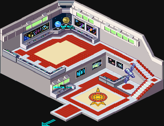 Thumbnail for a map of Sharo Space Center for the GBA game Mega Man: Battle Network 4 - Blue Moon / Red Sun.