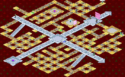 Thumbnail for a map of End Internet System Sector 4 for the GBA game Mega Man: Battle Network 5: Team Colonel / Protoman.