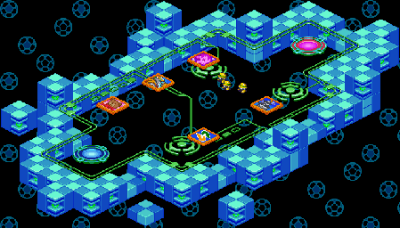 Thumbnail for a map of Lan's Computer System for the GBA game Mega Man: Battle Network 5: Team Colonel / Protoman.