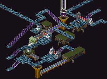 Thumbnail for a map of Nebula Base Dark Chip Production Plant for the GBA game Mega Man: Battle Network 5: Team Colonel / Protoman.