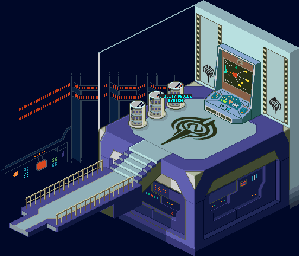 Thumbnail for a map of Nebula Base Regal's Lab for the GBA game Mega Man: Battle Network 5: Team Colonel / Protoman.