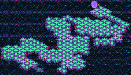 Thumbnail for a map of Nebula Internet System Sector 3 (Restored) for the GBA game Mega Man: Battle Network 5: Team Colonel / Protoman.
