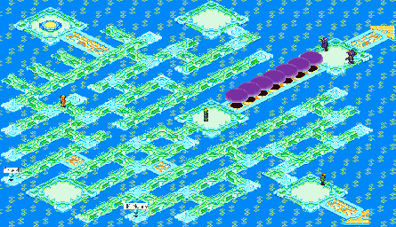 Thumbnail for a map of SciLab Internet System Sector 2 for the GBA game Mega Man: Battle Network 5: Team Colonel / Protoman.