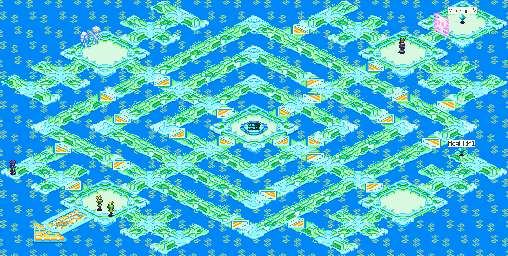 Thumbnail for a map of SciLab Internet System Sector 4 for the GBA game Mega Man: Battle Network 5: Team Colonel / Protoman.