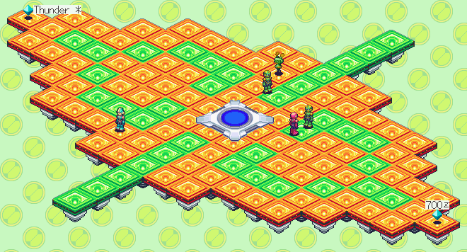 Thumbnail for a map of Academy 6-1 Board System for the GBA game Mega Man: Battle Network 6 - Cybeast Falzar / Gregar.