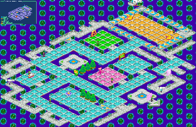 Thumbnail for a map of ACDC Internet System for the GBA game Mega Man: Battle Network 6 - Cybeast Falzar / Gregar.
