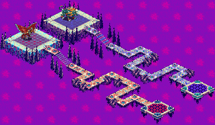Thumbnail for a map of Cybeast Circuit System for the GBA game Mega Man: Battle Network 6 - Cybeast Falzar / Gregar.