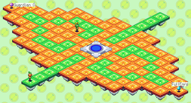 Thumbnail for a map of Electric Chair System for the GBA game Mega Man: Battle Network 6 - Cybeast Falzar / Gregar.