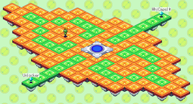 Thumbnail for a map of Fish Stick System for the GBA game Mega Man: Battle Network 6 - Cybeast Falzar / Gregar.