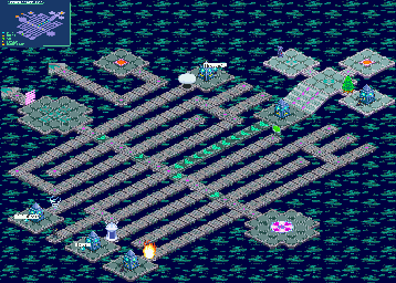 Thumbnail for a map of Graveyard Internet System Sector 1 (J) for the GBA game Mega Man: Battle Network 6 - Cybeast Falzar / Gregar.