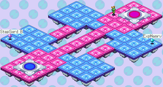 Thumbnail for a map of Lab 2 Computer System for the GBA game Mega Man: Battle Network 6 - Cybeast Falzar / Gregar.