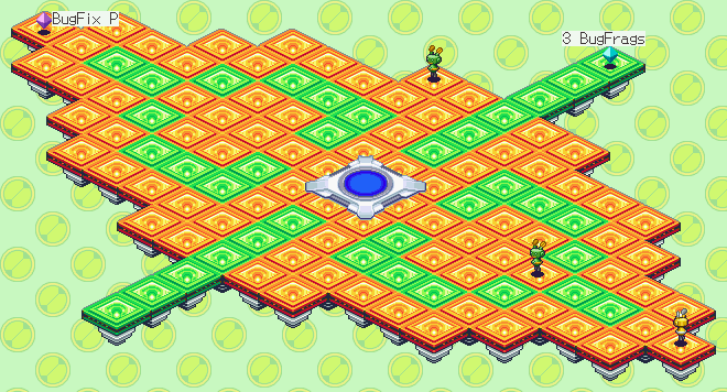 Thumbnail for a map of Oxygen Tank System for the GBA game Mega Man: Battle Network 6 - Cybeast Falzar / Gregar.