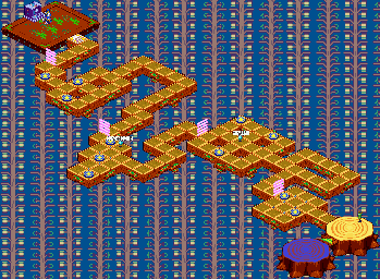 Thumbnail for a map of Pavilion Network System Section 2 for the GBA game Mega Man: Battle Network 6 - Cybeast Falzar / Gregar.