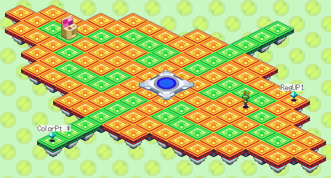 Thumbnail for a map of Power Air Conditioner System for the GBA game Mega Man: Battle Network 6 - Cybeast Falzar / Gregar.