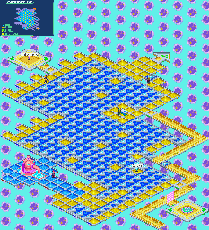 Thumbnail for a map of Seaside Internet System Sector 3 for the GBA game Mega Man: Battle Network 6 - Cybeast Falzar / Gregar.