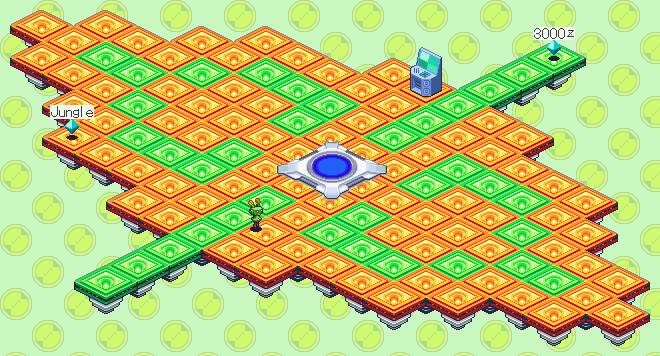 Thumbnail for a map of Security Camera System for the GBA game Mega Man: Battle Network 6 - Cybeast Falzar / Gregar.