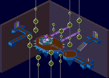 Thumbnail for a map of Sky Town Force Room for the GBA game Mega Man: Battle Network 6 - Cybeast Falzar / Gregar.