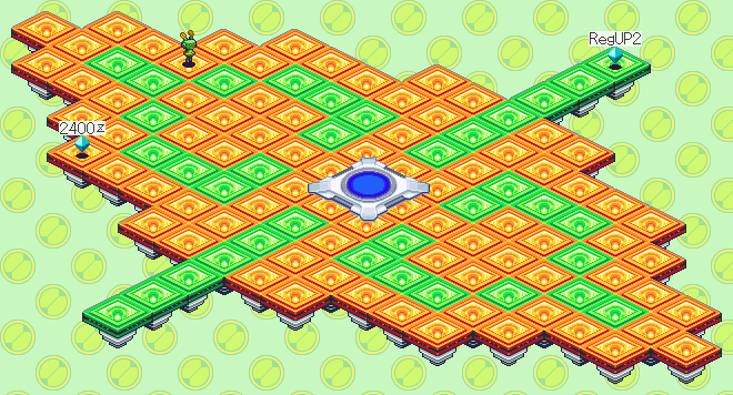 Thumbnail for a map of Statue System for the GBA game Mega Man: Battle Network 6 - Cybeast Falzar / Gregar.