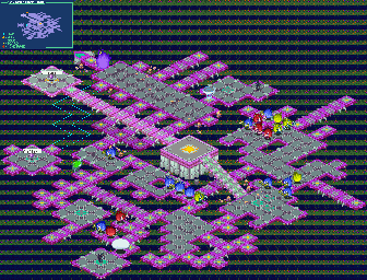 Thumbnail for a map of Underground Internet System Sector 1 for the GBA game Mega Man: Battle Network 6 - Cybeast Falzar / Gregar.