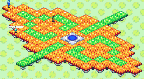 Thumbnail for a map of Water Dispenser System for the GBA game Mega Man: Battle Network 6 - Cybeast Falzar / Gregar.