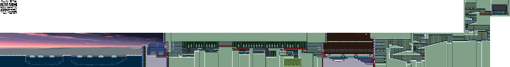 Thumbnail for a map of Computer Zone for the GBA game Mega Man Zero 2.