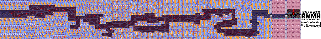 Thumbnail for a map of Neo Arcadia Entrance for the GBA game Mega Man Zero 2.