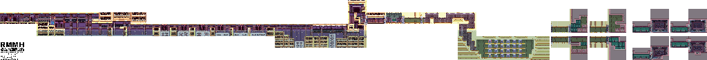 Thumbnail for a map of Sunken Library for the GBA game Mega Man Zero 3.