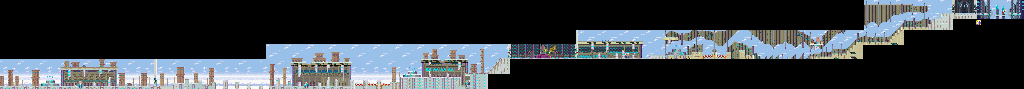 Thumbnail for a map of Hanging Gardens (Sunny) for the GBA game Mega Man Zero 4.