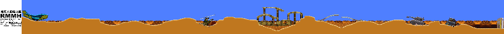 Thumbnail for a map of Desert for the GBA game Mega Man Zero.